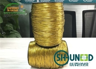 Polyester Cotton Mixed Garments Accessories Gold dan Silver Elastic String Cord Thread