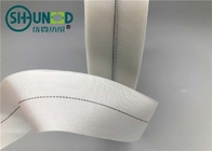 Aksesori Pakaian Tenun Putih Nylon Wrapping Tape Dengan Coating