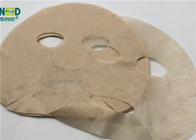 Tanaman alami Biodegradable Spunlace Non Woven Fabric Untuk Masker Wajah Struktur Polos